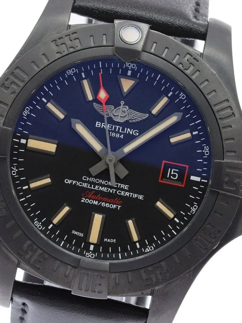 BREITLING avenger blackbird 44 Date Automatic Men's Watch_966319